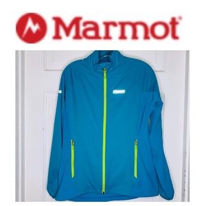 NWOT Marmot Lightweight Turquoise Jacket. Medium
